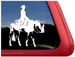 American Paint Rider Window Decal