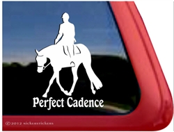 Hunter Under Saddle Horse Trailer Window Decal