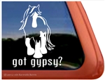 Gypsy Horse Trailer  Window Decal