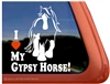 Gypsy Horse Trailer  Window Decal