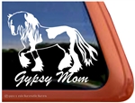 Gypsy Mom Horse Trailer  Window Decal