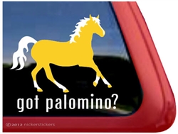 Palomino Window Decal