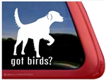 English Setter Window Decal