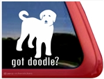 Labradoodle Window Decal