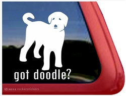 Labradoodle Window Decal
