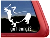 Corgi Window Decal