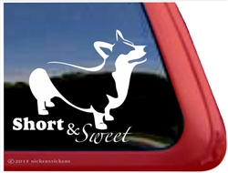 Corgi Window Decal