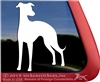 Custom Whippet Dog Vinyl Car Truck RV Window Decal Sticker