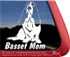 Basset Hound Dog Car Truck RV Window Decal Sticker