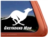 Greyhound Mom Dog iPad Car Truck RV Window Decal Sticker