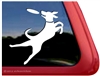 Disc Dog Window Decal