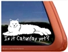 Ragdoll Cat Window Decal