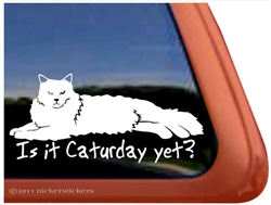 Ragdoll Cat Window Decal