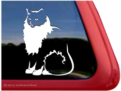 Custom Ragdoll Cat Vinyl Car Truck RV Window Decal Sticker