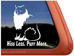 Ragdoll Cat Window Decal