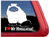 Persian Cat Window Decal