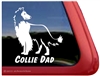 Collie Window Decal