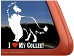 Collie Window Decal