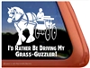 Clydesdale Draft Driving Horse Trailer Window Decal