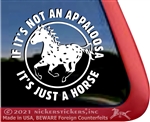 Galloping Leopard Appaloosa Rider Horse Trailer Window Decal