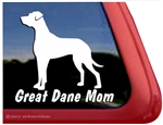 Great Dane Window Decal