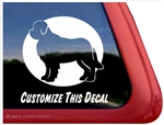 Custom Newfoundland Dog Car Truck RV Window Decal Sticker