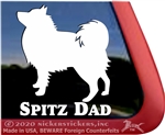 German Spitz Window Decal