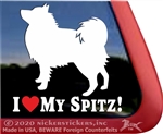 German Spitz Window Decal