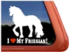 Friesian Window Decal