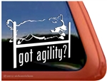 Bernese Mountain Dog Agility Window Decal