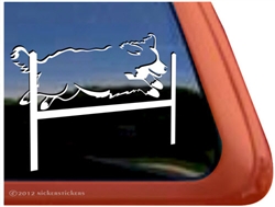 Bernese Mountain Dog Agility Window Decal