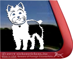 Yorkie Yorkshire Terrier Custom Dog Vinyl Car Truck RV Window Decal Sticker