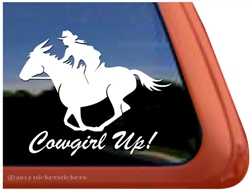 Mule Rider Window Decal