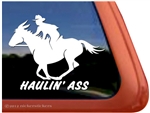 Mule Rider Window Decal