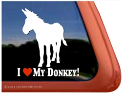 Donkey Window Decal