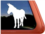 Custom Donkey Equine Trailer Car Truck RV Window Decal Sticker