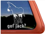 Donkey Window Decal