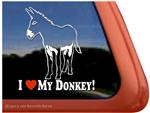 Donkey Window Decal