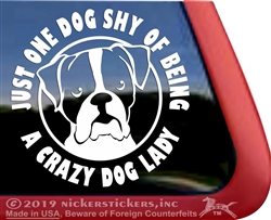 Boxer Love Dog Decal Sticker Car Auto Window iPad