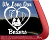 Boxer Window Decal