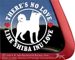 Shiba Inu Window Decal