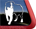 Custom Aussie Dog Australian Shepherd Car Truck RV Window Decal Sticker