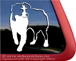 Custom Aussie Dog Australian Shepherd Car Truck RV Window Decal Sticker