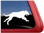 Irish Wolfhound Window Decal