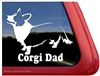 Corgi Window Decal