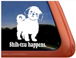 Shih Tzu Window Decal