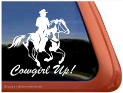 American Paint Rider Window Decal