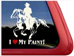 American Paint Rider Window Decal