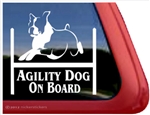 Boxer Agility Dog Decal Sticker Car Auto Window iPad