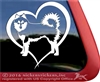 Alaskan Klee Kai Window Decal